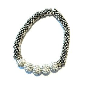 Bracelet Metal & Zirconia Quality Jewelry